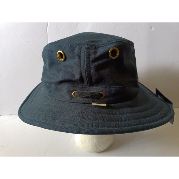 Tilley T5 Adventure Hat Size 7 3/4 Navy Blue Made In Canada - Picture 5 of 8